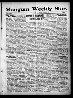 Mangum Weekly Star. (Mangum, Okla.), Vol. 29, No. 8, Ed. 1 Thursday, August 10, 1916