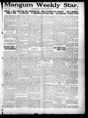 Mangum Weekly Star. (Mangum, Okla.), Vol. 28, No. 22, Ed. 1 Thursday, November 18, 1915