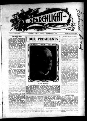 The Searchlight (Guthrie, Okla.), No. 503, Ed. 1 Friday, December 13, 1907