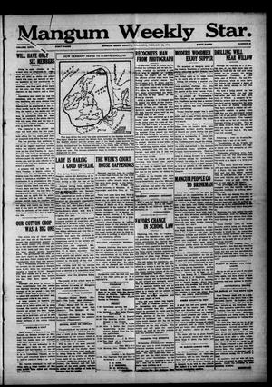 Mangum Weekly Star. (Mangum, Okla.), Vol. 27, No. 36, Ed. 1 Friday, February 26, 1915