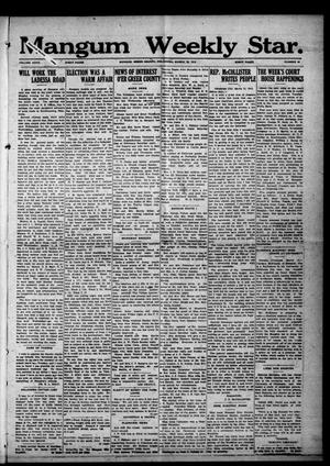 Mangum Weekly Star. (Mangum, Okla.), Vol. 27, No. 39, Ed. 1 Thursday, March 18, 1915