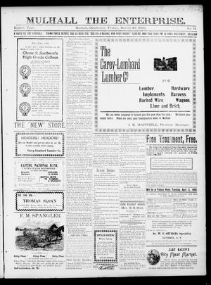 The Mulhall Enterprise. (Mulhall, Okla.), Vol. 8, No. 13, Ed. 1 Friday, March 30, 1900