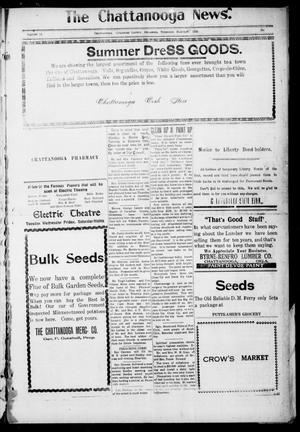 The Chattanooga News. (Chattanooga, Okla.), Vol. 14, Ed. 1 Thursday, March 25, 1920