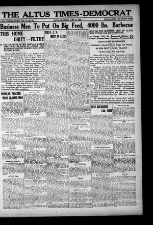 The Altus Times-Democrat (Altus, Okla.), Vol. 18, No. 24, Ed. 1 Thursday, June 10, 1920