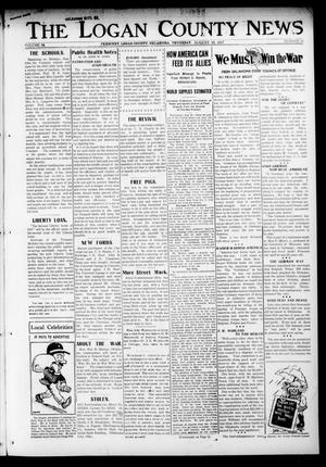 The Logan County News (Crescent, Okla.), Vol. 14, No. 41, Ed. 1 Thursday, August 23, 1917