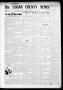 Newspaper: The Logan County News (Crescent, Okla.), Vol. 15, No. 2, Ed. 1 Thursd…