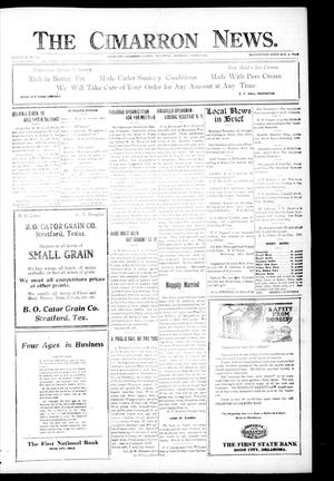 The Cimarron News. (Boise City, Okla.), Vol. 23, No. 35, Ed. 1 Thursday, March 31, 1921