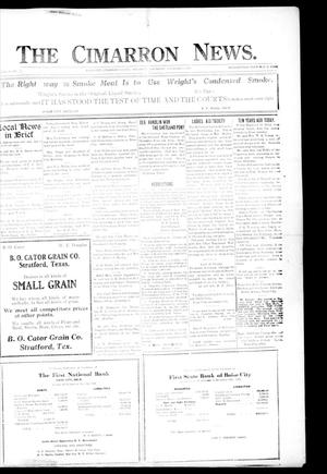 The Cimarron News. (Boise City, Okla.), Vol. 23, No. 27, Ed. 1 Thursday, February 3, 1921