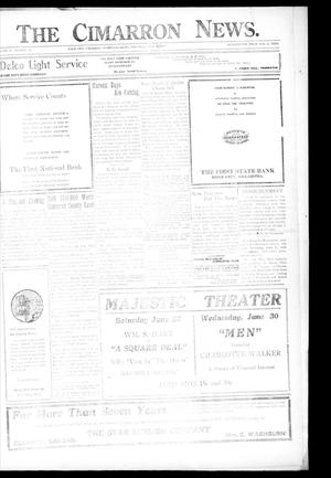 The Cimarron News. (Boise City, Okla.), Vol. 21, No. 46, Ed. 2 Thursday, June 17, 1920