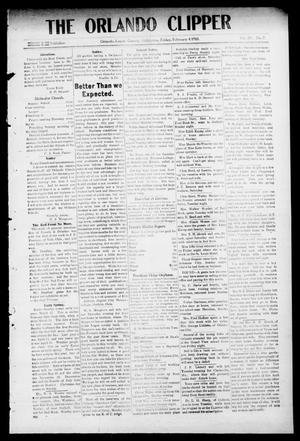 The Orlando Clipper (Orlando, Okla.), Vol. 4, No. 7, Ed. 1 Friday, February 4, 1910