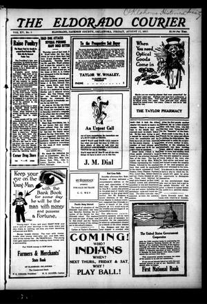 The Eldorado Courier (Eldorado, Okla.), Vol. 15, No. 5, Ed. 1 Friday, August 17, 1917