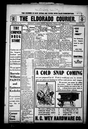 The Eldorado Courier. (Eldorado, Okla.), Vol. 8, No. 19, Ed. 1 Friday, November 26, 1909