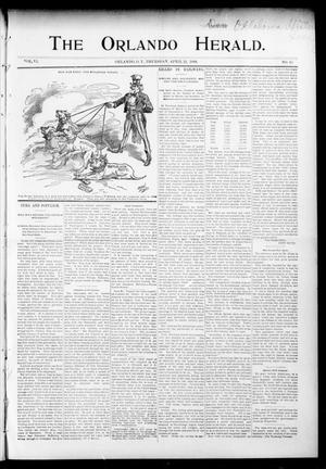 The Orlando Herald. (Orlando, Okla. Terr.), Vol. 6, No. 45, Ed. 1 Thursday, April 21, 1898