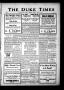 Newspaper: The Duke Times (Duke, Okla.), Vol. 9, No. 5, Ed. 1 Friday, August 3, …