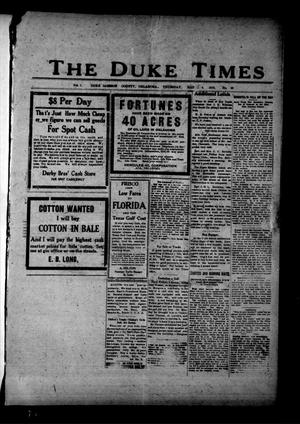 The Duke Times (Duke, Okla.), Vol. 7, No. 39, Ed. 1 Thursday, March 4, 1915