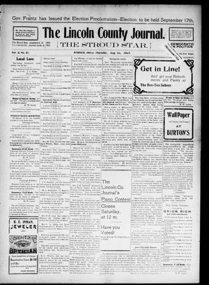The Lincoln County Journal. The Stroud Star. (Stroud, Okla.), Vol. 2, No. 21, Ed. 1 Thursday, August 1, 1907