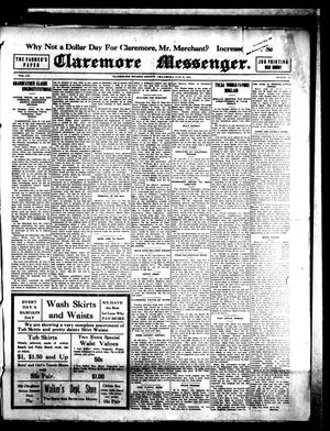 Claremore Messenger., Vol. 20, No. 27, Ed. 1 Friday, June 25, 1915