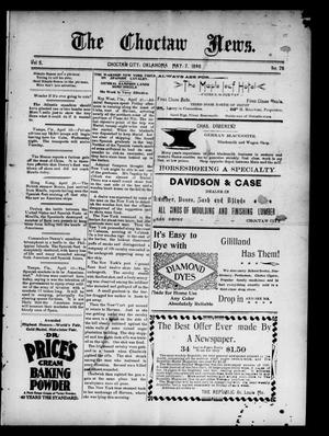 The Choctaw News. (Choctaw City, Okla.), Vol. 5, No. 20, Ed. 1 Saturday, May 7, 1898