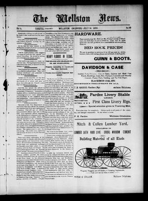 The Wellston News. (Wellston, Okla.), Vol. 6, No. 30, Ed. 1 Friday, July 14, 1899