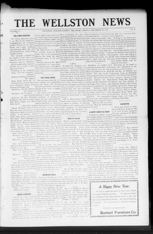 The Wellston News (Wellston, Okla.), Vol. 19, No. 53, Ed. 1 Friday, December 30, 1910