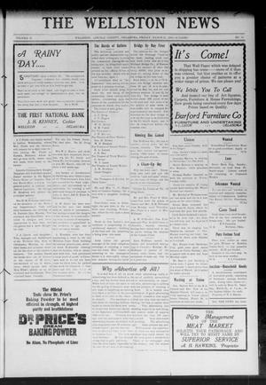 Primary view of object titled 'The Wellston News (Wellston, Okla.), Vol. 22, No. 12, Ed. 1 Friday, March 21, 1913'.