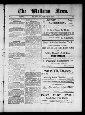The Wellston News. (Wellston, Okla.), Vol. 6, No. 8, Ed. 1 Friday, February 10, 1899