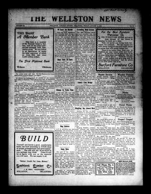The Wellston News (Wellston, Okla.), Vol. 24, No. 32, Ed. 1 Friday, August 6, 1915