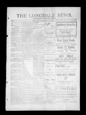 The Longdale News. (Longdale, Okla.), Vol. 6, No. 36, Ed. 1 Friday, February 1, 1907