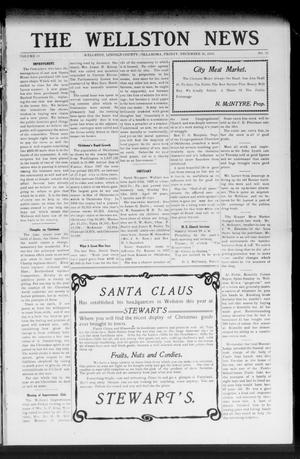 The Wellston News (Wellston, Okla.), Vol. 19, No. 51, Ed. 2 Friday, December 16, 1910