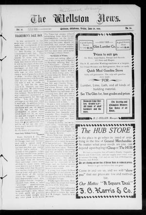 The Wellston News. (Wellston, Okla.), Vol. 13, No. 26, Ed. 1 Friday, June 29, 1906