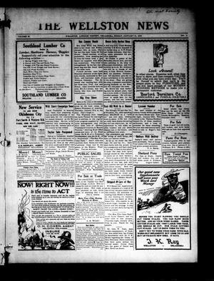 The Wellston News (Wellston, Okla.), Vol. 25, No. 3, Ed. 1 Friday, January 21, 1916