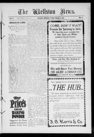 The Wellston News. (Wellston, Okla.), Vol. 13, No. 11, Ed. 1 Friday, March 16, 1906