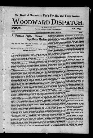 Woodward Dispatch. (Woodward, Okla.), Vol. 4, No. 40, Ed. 1 Friday, December 4, 1903
