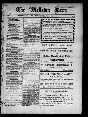 The Wellston News. (Wellston, Okla.), Vol. 6, No. 3, Ed. 1 Friday, January 6, 1899