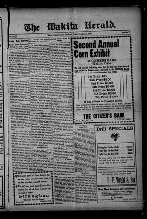 The Wakita Herald. (Wakita, Okla.), Vol. 13, No. 17, Ed. 1 Friday, October 22, 1909