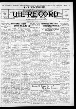 The Tecumseh Oil Record (Tecumseh, Okla.), Vol. 2, No. 7, Ed. 1 Thursday, February 27, 1930