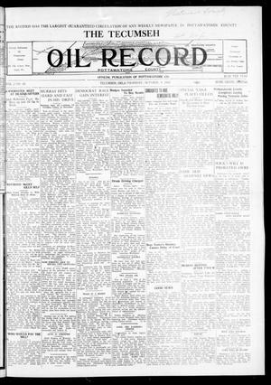 The Tecumseh Oil Record (Tecumseh, Okla.), Vol. 2, No. 39, Ed. 1 Thursday, October 9, 1930