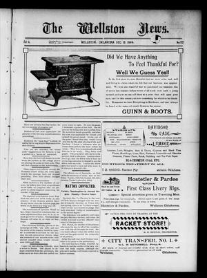 The Wellston News. (Wellston, Okla.), Vol. 6, No. 52, Ed. 1 Friday, December 15, 1899
