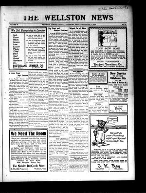 The Wellston News (Wellston, Okla.), Vol. 25, No. 36, Ed. 1 Friday, September 8, 1916