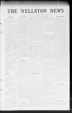 The Wellston News (Wellston, Okla.), Vol. 18, No. 16, Ed. 1 Friday, April 16, 1909