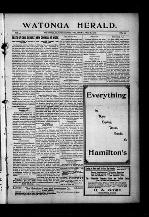 Watonga Herald. (Watonga, Okla.), Vol. 4, No. 52, Ed. 1 Friday, May 18, 1906