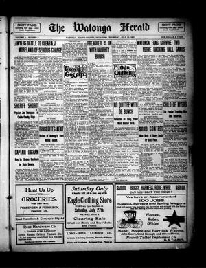 The Watonga Herald (Watonga, Okla.), Vol. 6, No. 9, Ed. 1 Thursday, July 25, 1907