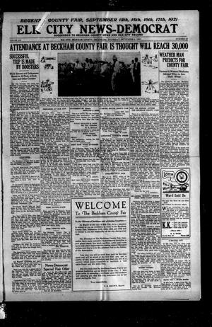Elk City News-Democrat (Elk City, Okla.), Vol. 19, No. 18, Ed. 1 Thursday, September 1, 1921
