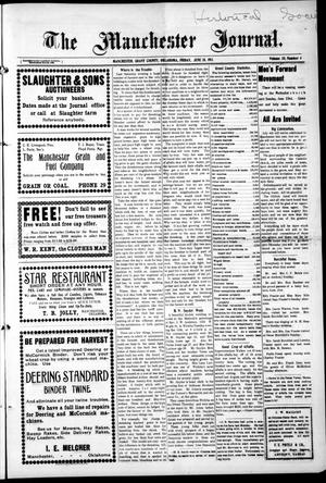 The Manchester Journal. (Manchester, Okla.), Vol. 20, No. 4, Ed. 1 Wednesday, June 28, 1911