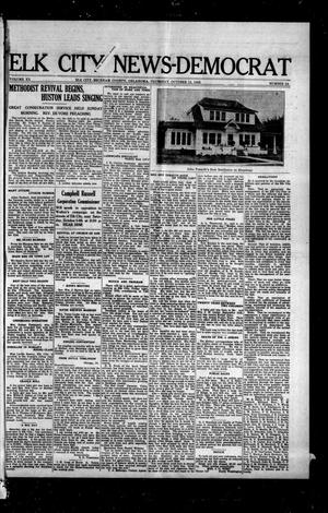 Primary view of object titled 'Elk City News-Democrat (Elk City, Okla.), Vol. 20, No. 24, Ed. 1 Thursday, October 12, 1922'.