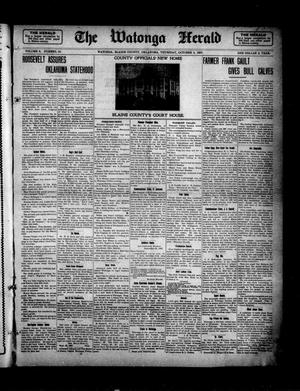 The Watonga Herald (Watonga, Okla.), Vol. 6, No. 19, Ed. 1 Thursday, October 3, 1907