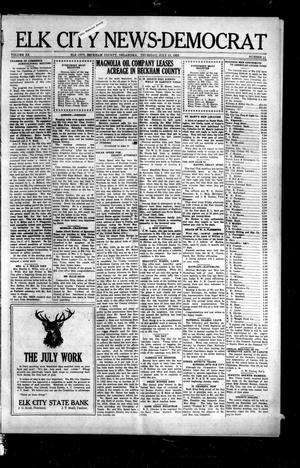 Primary view of object titled 'Elk City News-Democrat (Elk City, Okla.), Vol. 20, No. 11, Ed. 1 Thursday, July 13, 1922'.