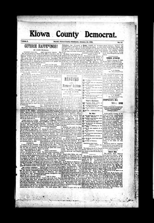 Kiowa County Democrat. (Snyder, Okla.), Vol. 3, No. 13, Ed. 1 Thursday, January 23, 1908