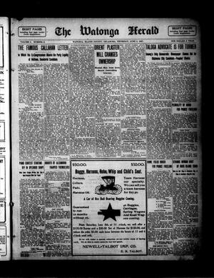 Primary view of The Watonga Herald (Watonga, Okla.), Vol. 6, No. 2, Ed. 1 Thursday, June 6, 1907