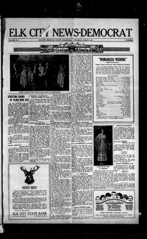Elk City News-Democrat (Elk City, Okla.), Vol. 20, No. 8, Ed. 1 Thursday, June 22, 1922